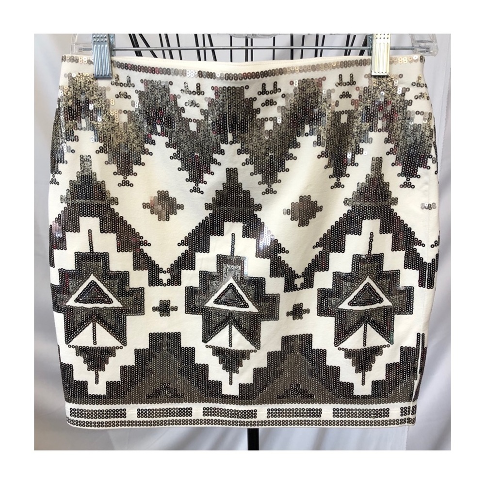 NWT Express Sequined Skirt